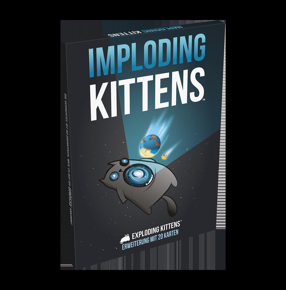 asmodee Exploding Kittens - Erweiterung - Imploding Kittens