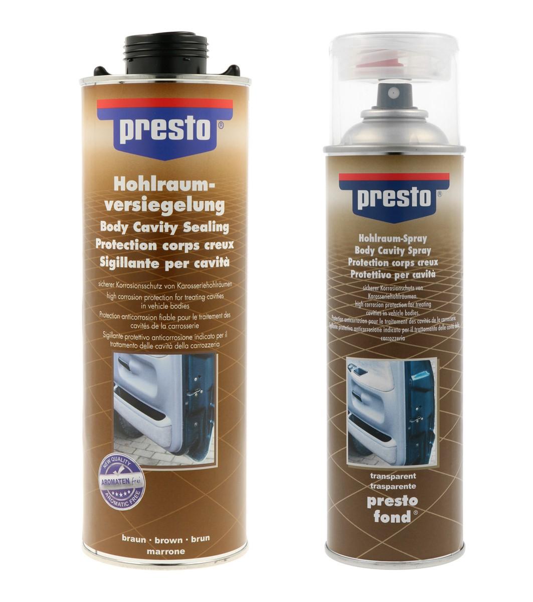 Presto Hohlraumschutz-Spray, Hohlraumkonservierung - verschiedene Ausführung