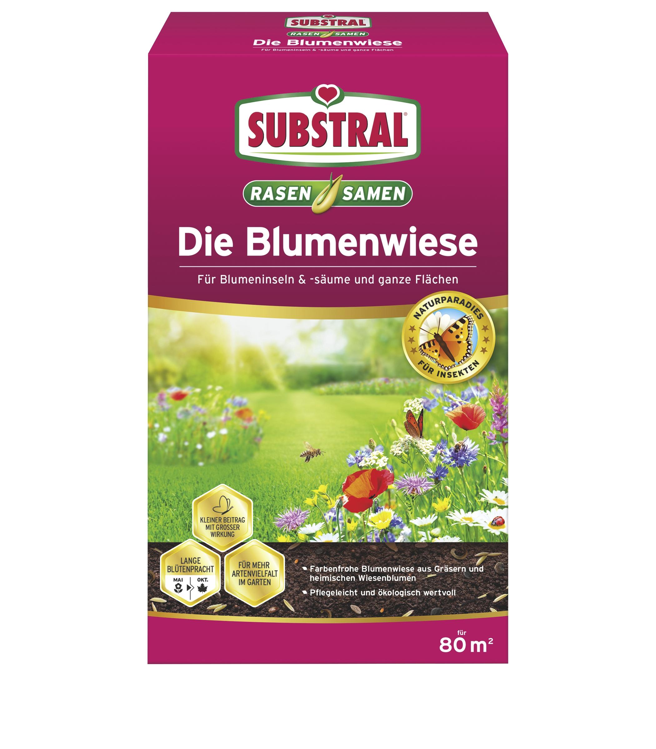 Substral Rasen- und Blumenwiesen Samen "Die Blumenwiese" - 800 g
