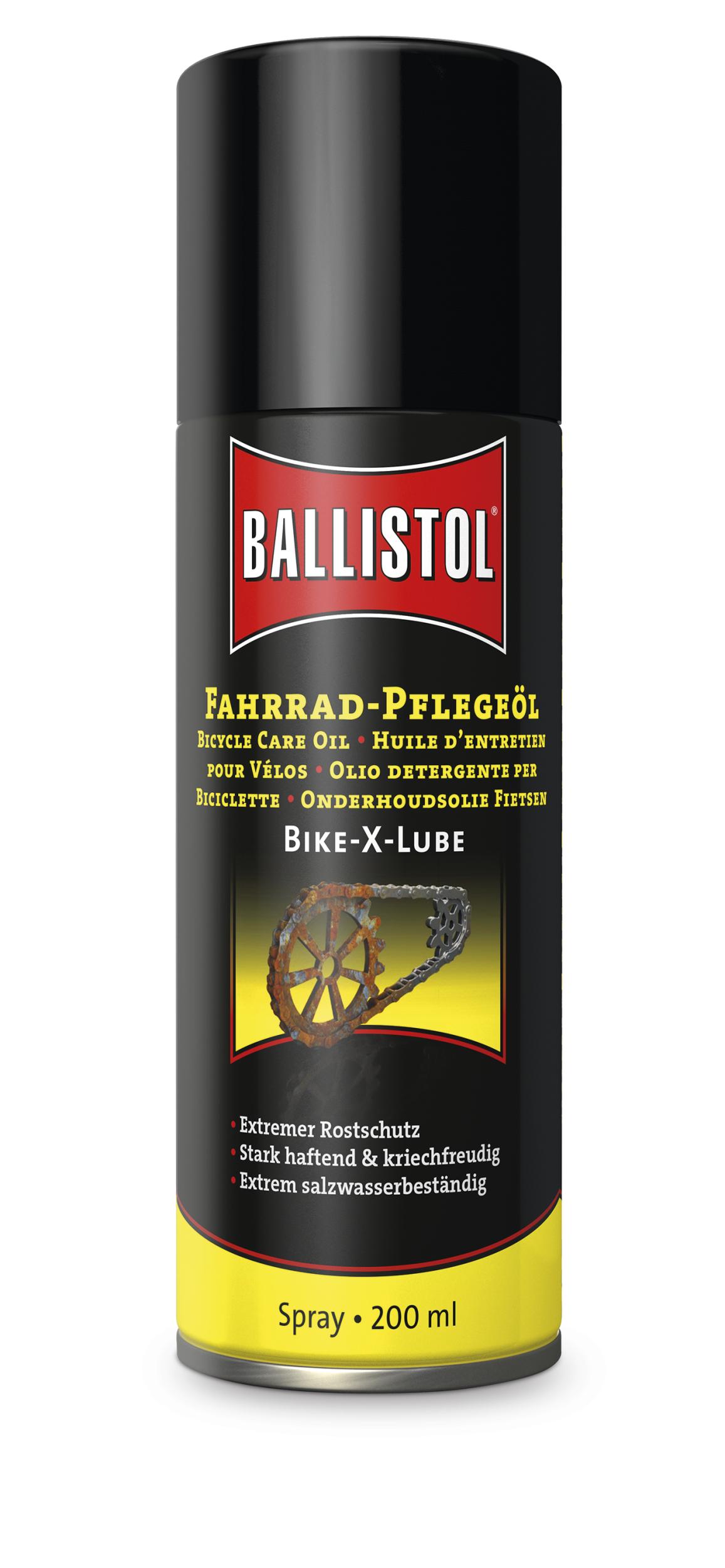 Ballistol Fahrrad-Pflegeöl "Bike-X-Lube" - Spray - 200 ml