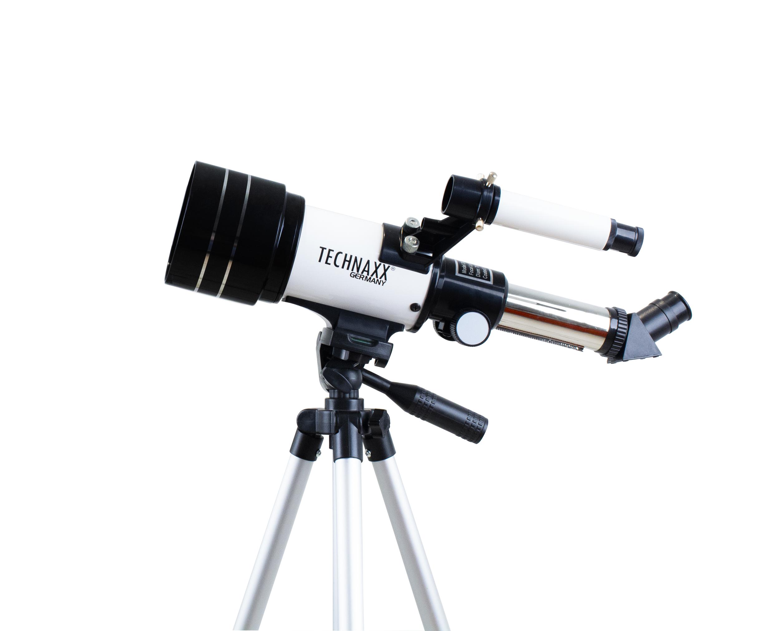Technaxx Teleskop 70/300 zur Landschafts- und Himmelsbeobachtung
