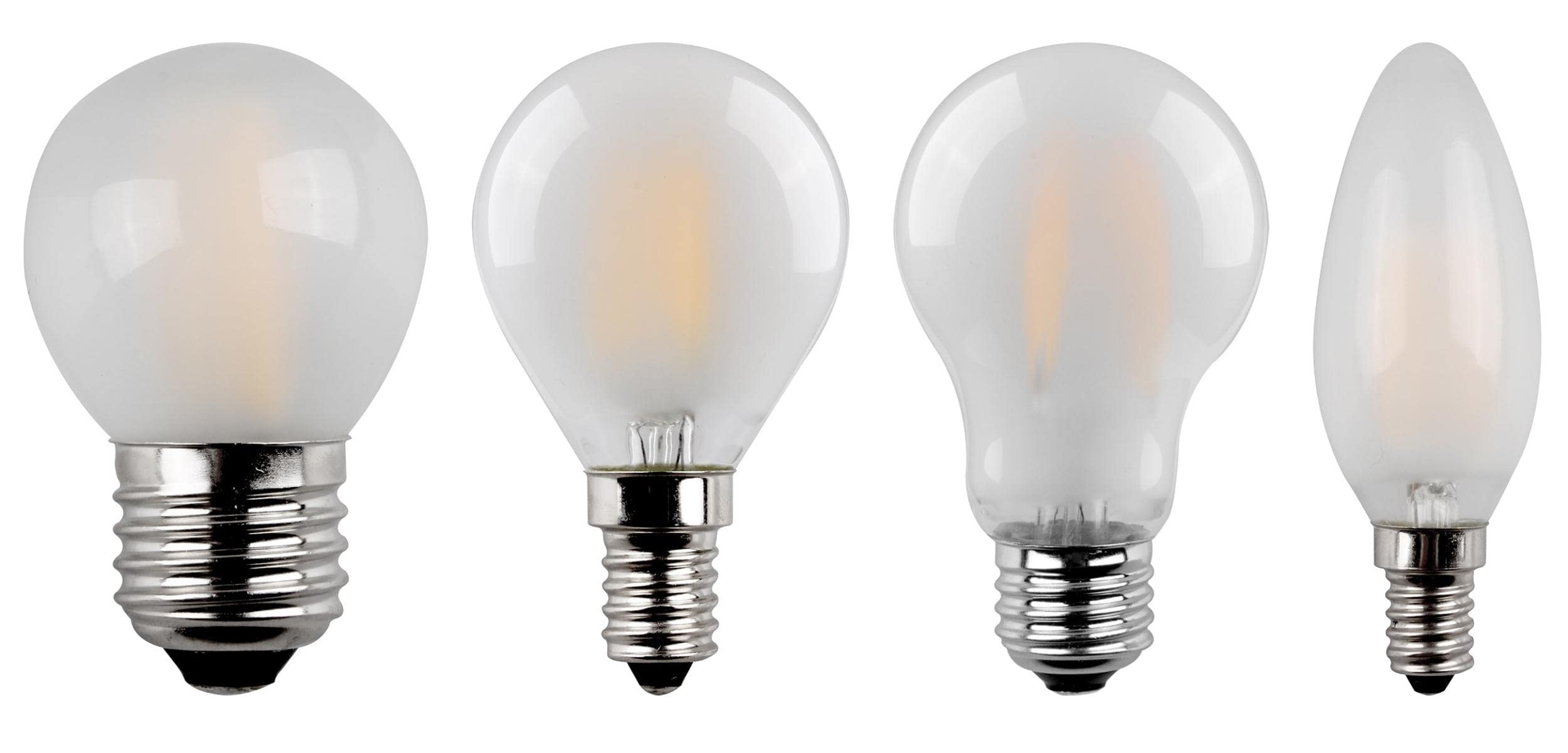 Müller Licht Retro-LED Kerzenlampe mit 4 Watt, E14, warmweiß, matt