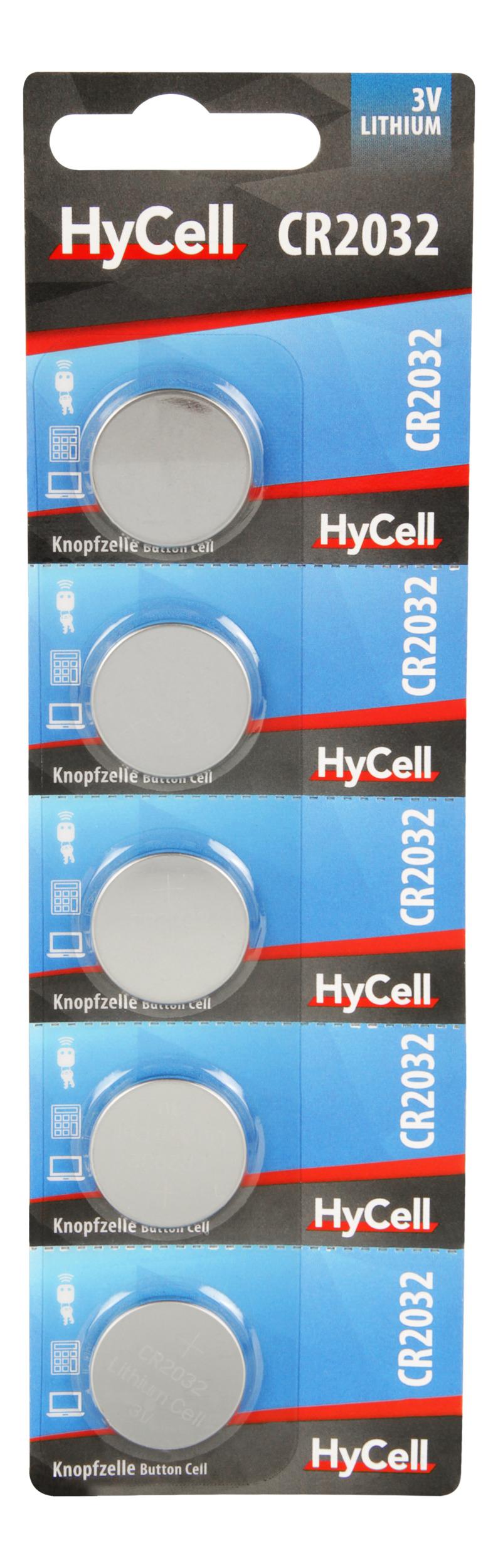 HyCell 5er CR2032 HyCell Lithium Knopfz.