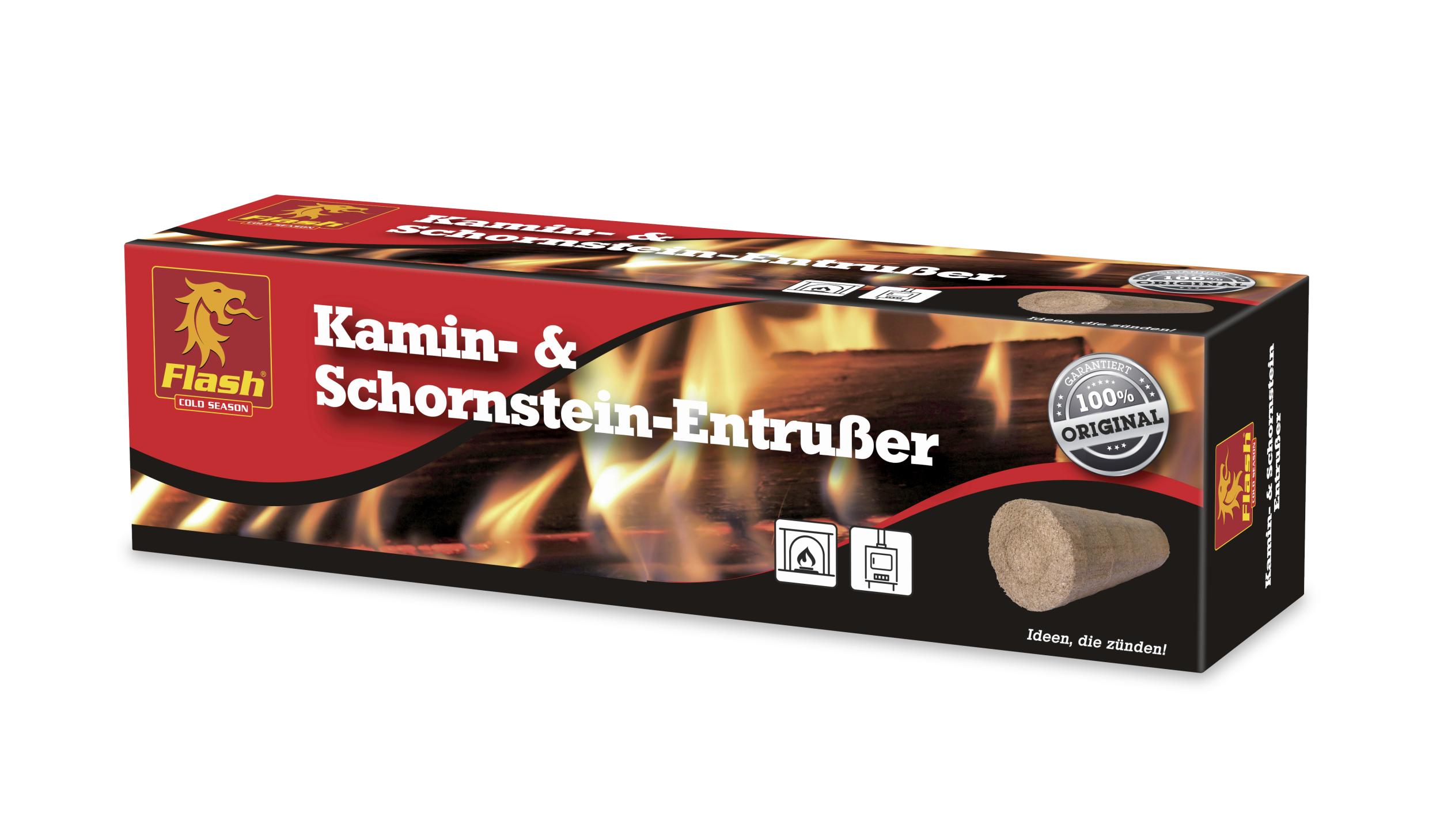 Kamin-/ Schornstein - Entrußer, einfach, sauber und bequem