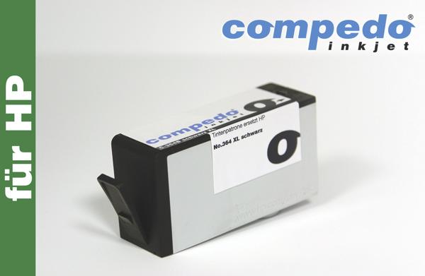 Compedo Druckerpatrone für HP 364XL/CN684 schwarz