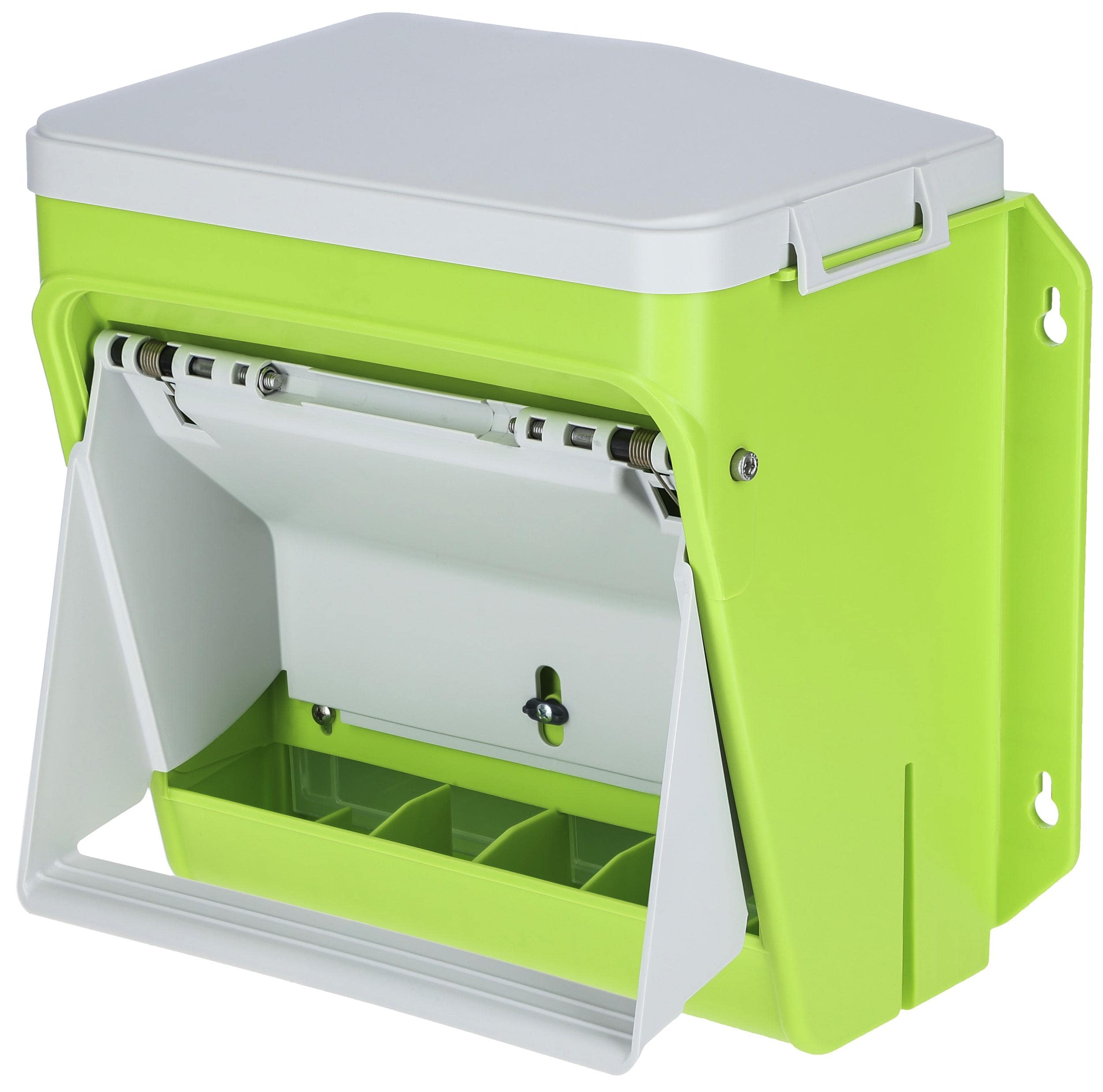 Kerbl SmartCoop Futterautomat mit  Schutzklappe, 7,5 kg