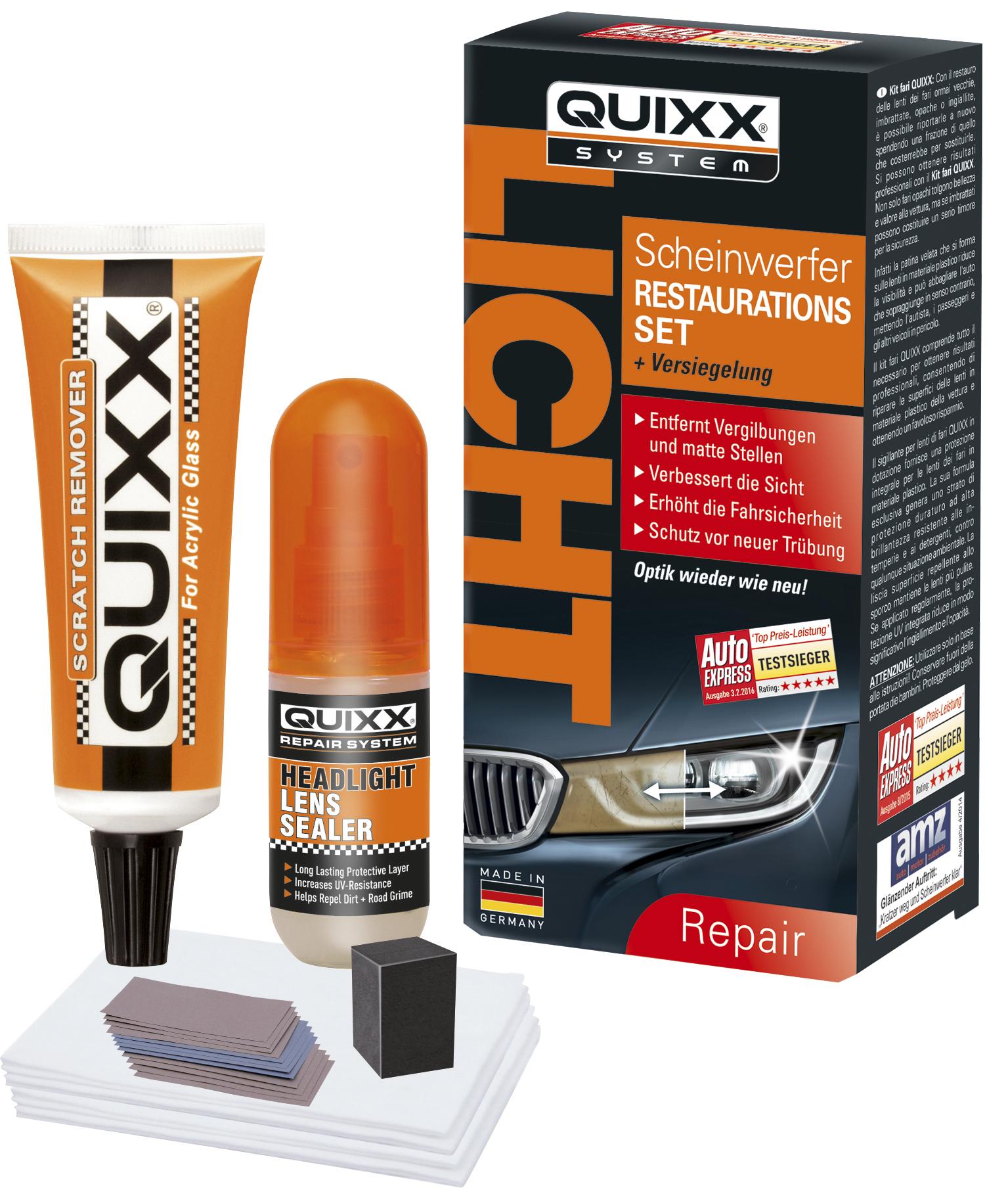 Quixx Scheinwerfer Restaurations-Set
