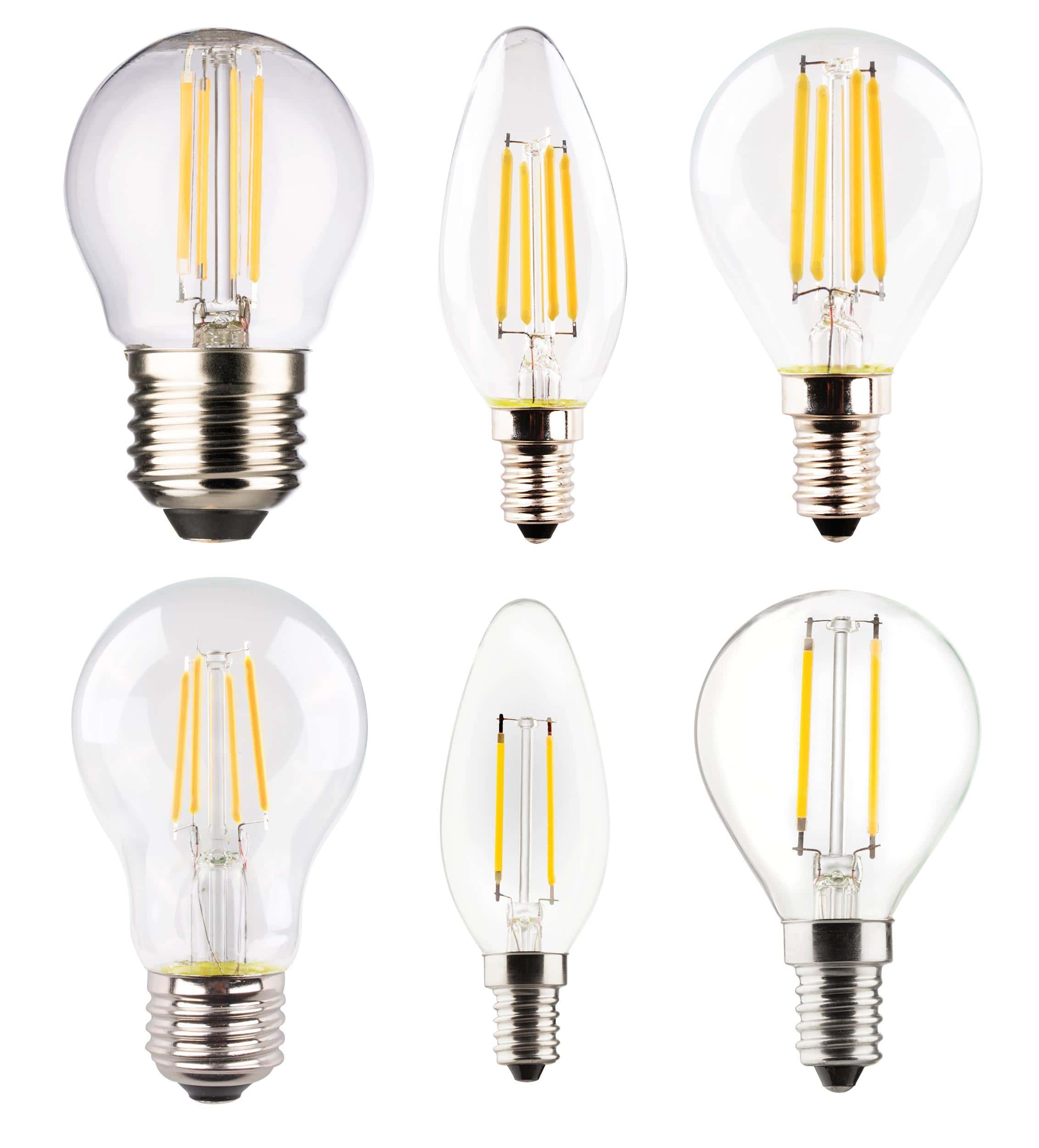 Müller Licht LED Retro Lampen, klar - verschiedene Ausführungen