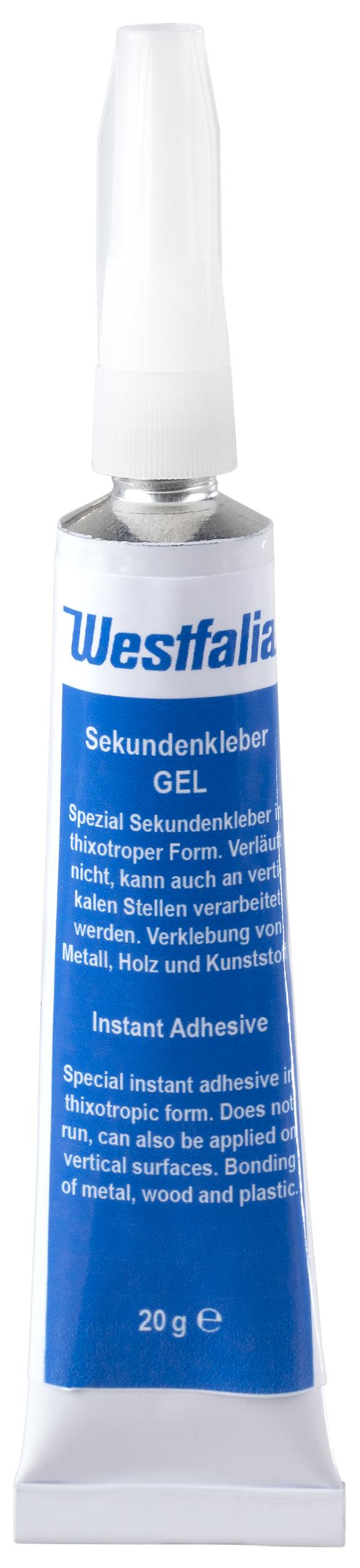 Westfalia Sekundenkleber Gel-Tube, 20 g