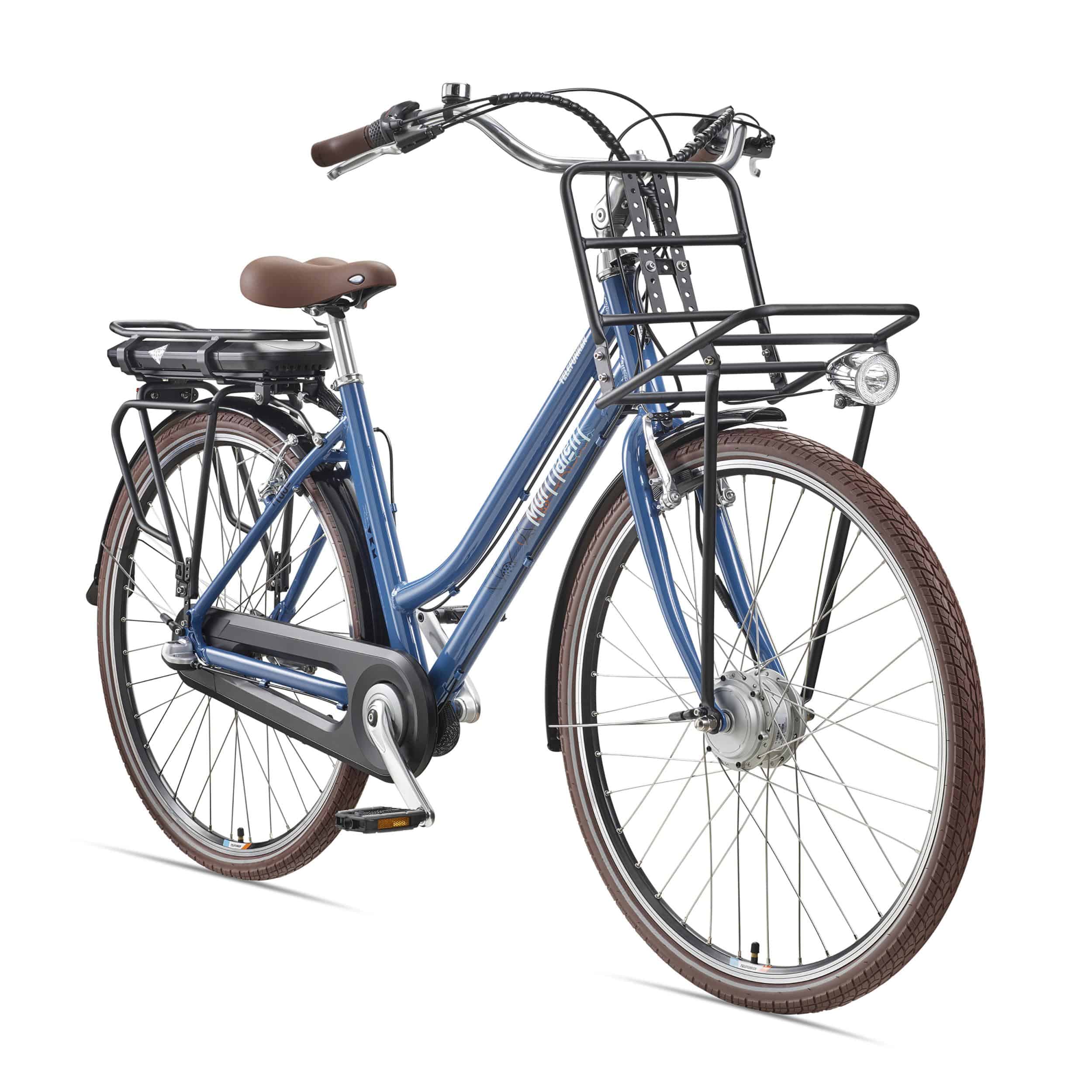 Telefunken Unisex Alu-City E-Bike, 28 Zoll, 3-Gang Nabenschaltung, blau, RT530