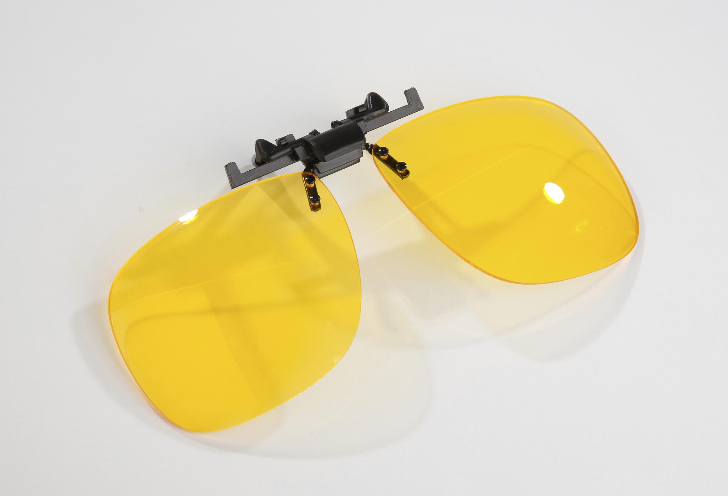 Westfalia Nachtbrillen Clip zum Aufstecken für Brillenträger