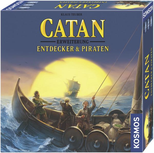 Kosmos Catan - Das Spiel - Erweiterung - Entdecker & Piraten 2 - 4 Spieler 2022