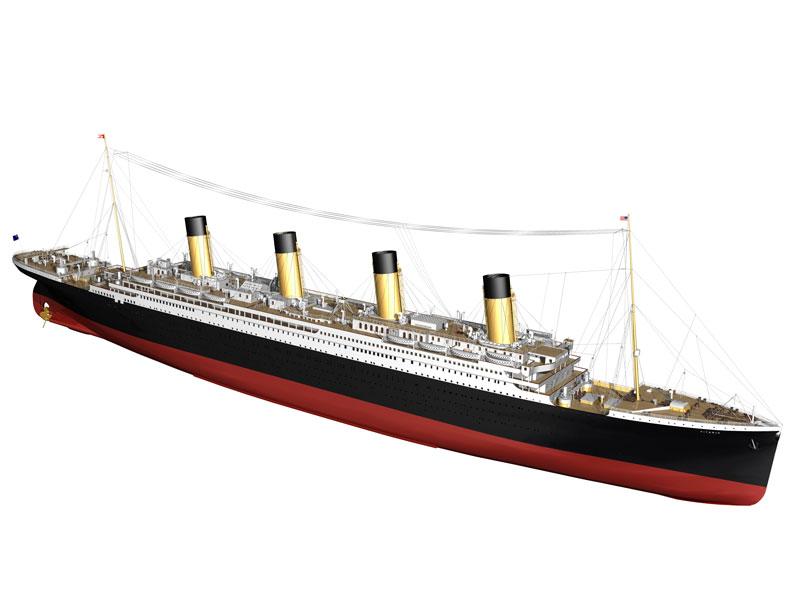 Billing Boats Bausatz RMS Titanic Maßstab 1:144