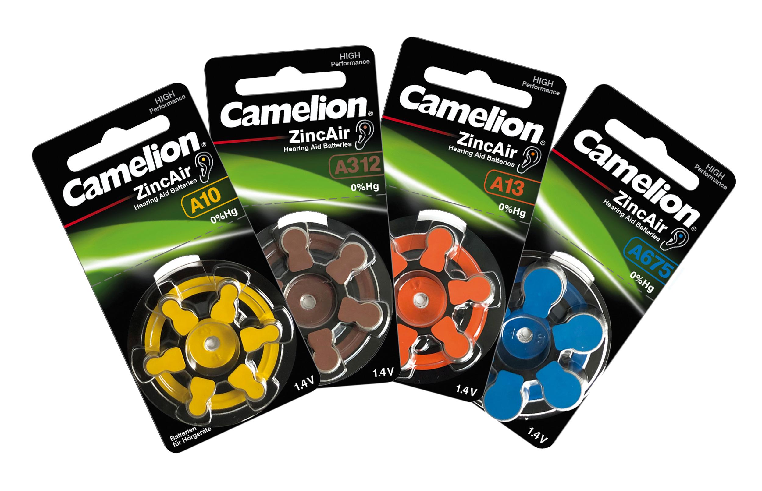 Camelion Camelion Zink-Luft Hörgeräte Batterien