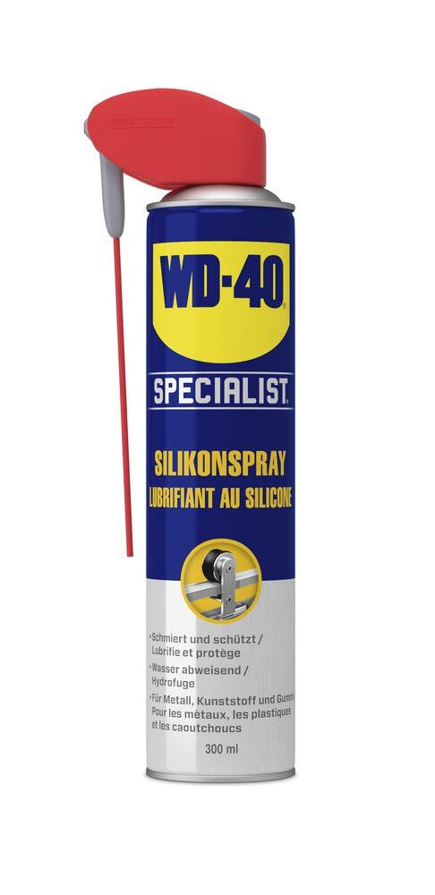 WD-40 Specialist Silikonspray mit Smart Straw Sprühkopf, 300 ml