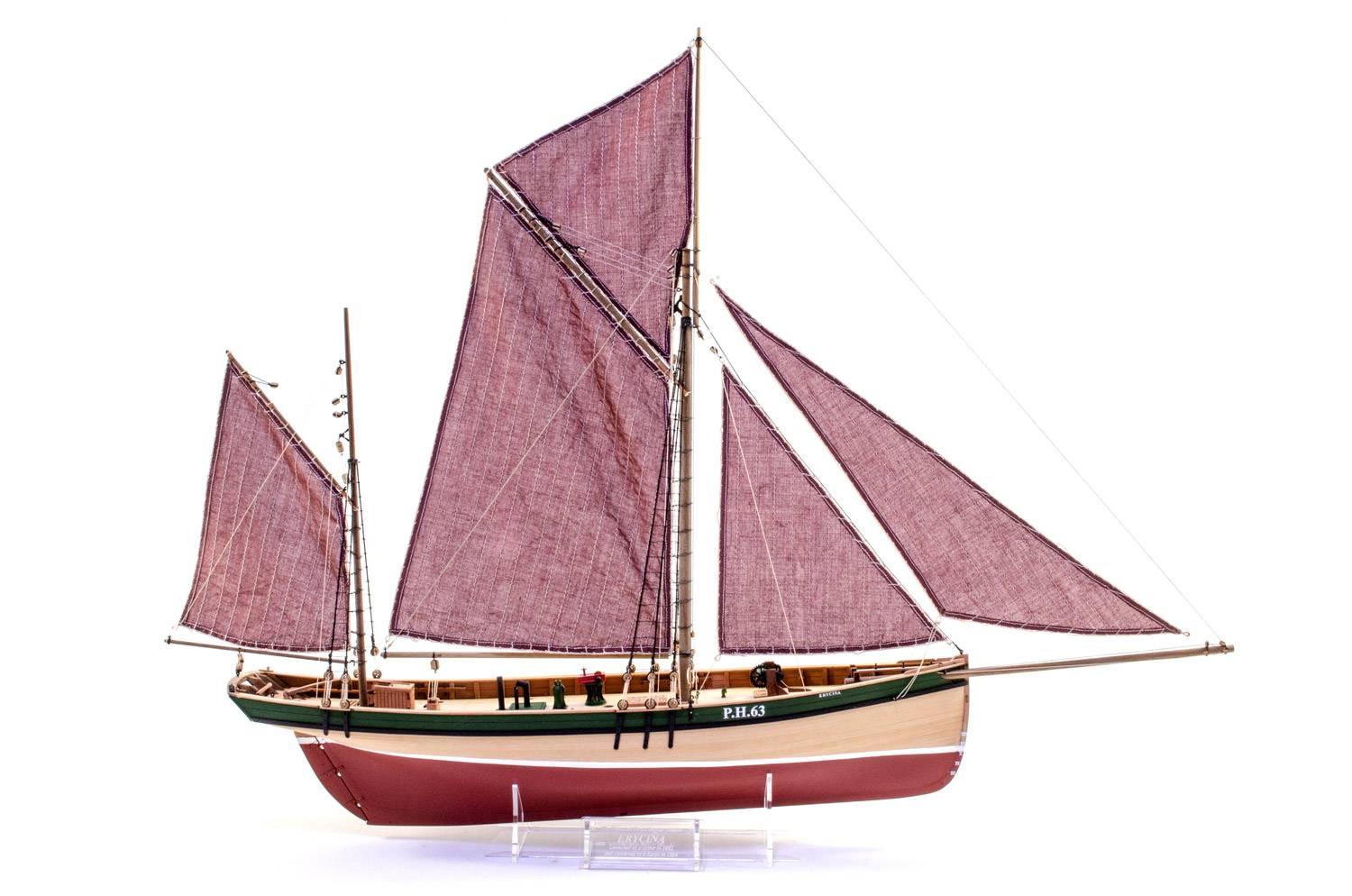 Krick Bausatz Erycina - Plymouth Trawler im Maßstab 1:64