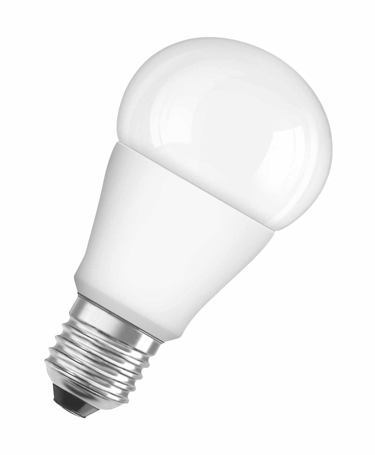 Osram LED Star Classic A75 Lampe mit 10 Watt, E27, matt, warmweiß
