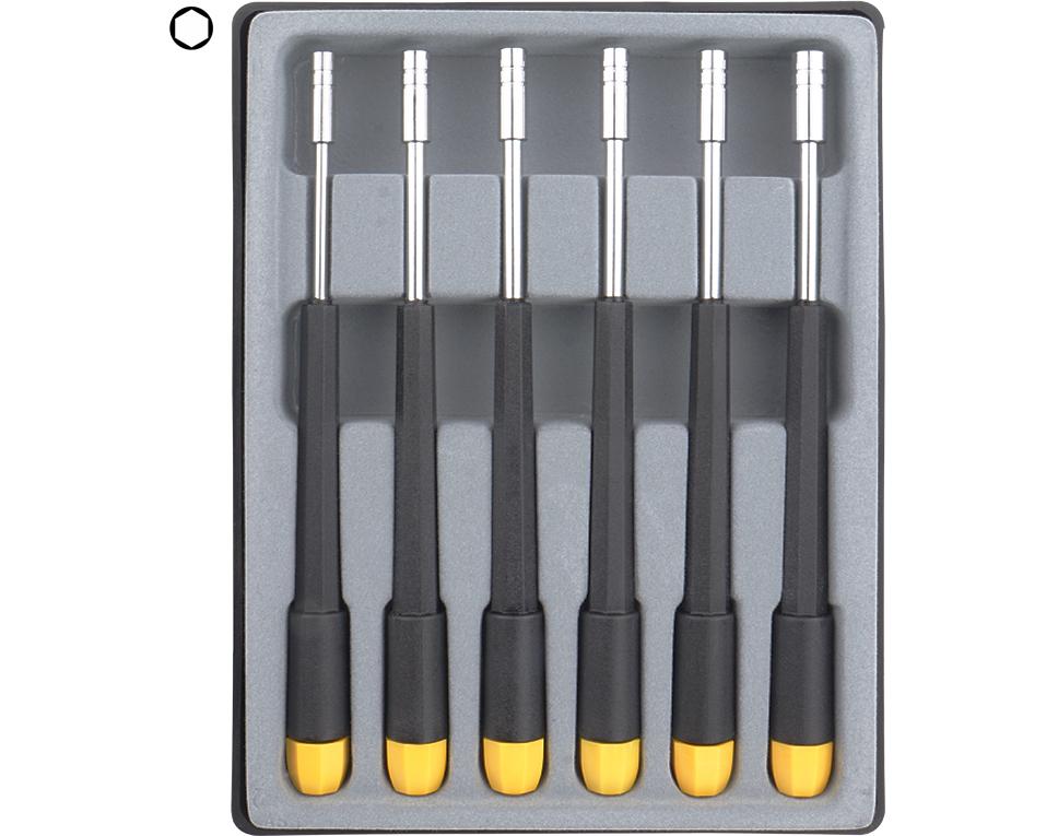 DONAU Sechskantschlüssel Set, 2,0 - 4,0 mm, 6-teilig