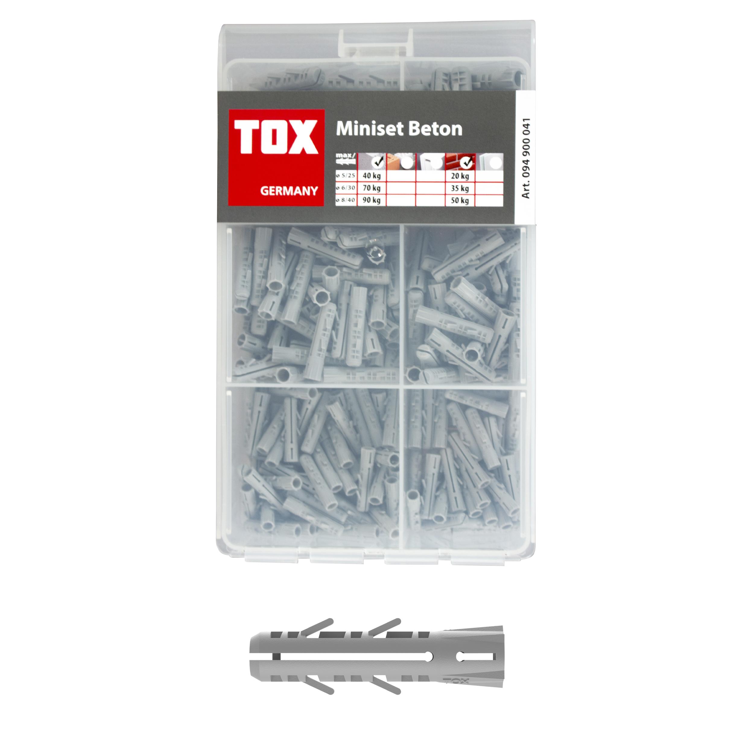 TOX Standard-Sortiment Miniset Beton 245 teilig