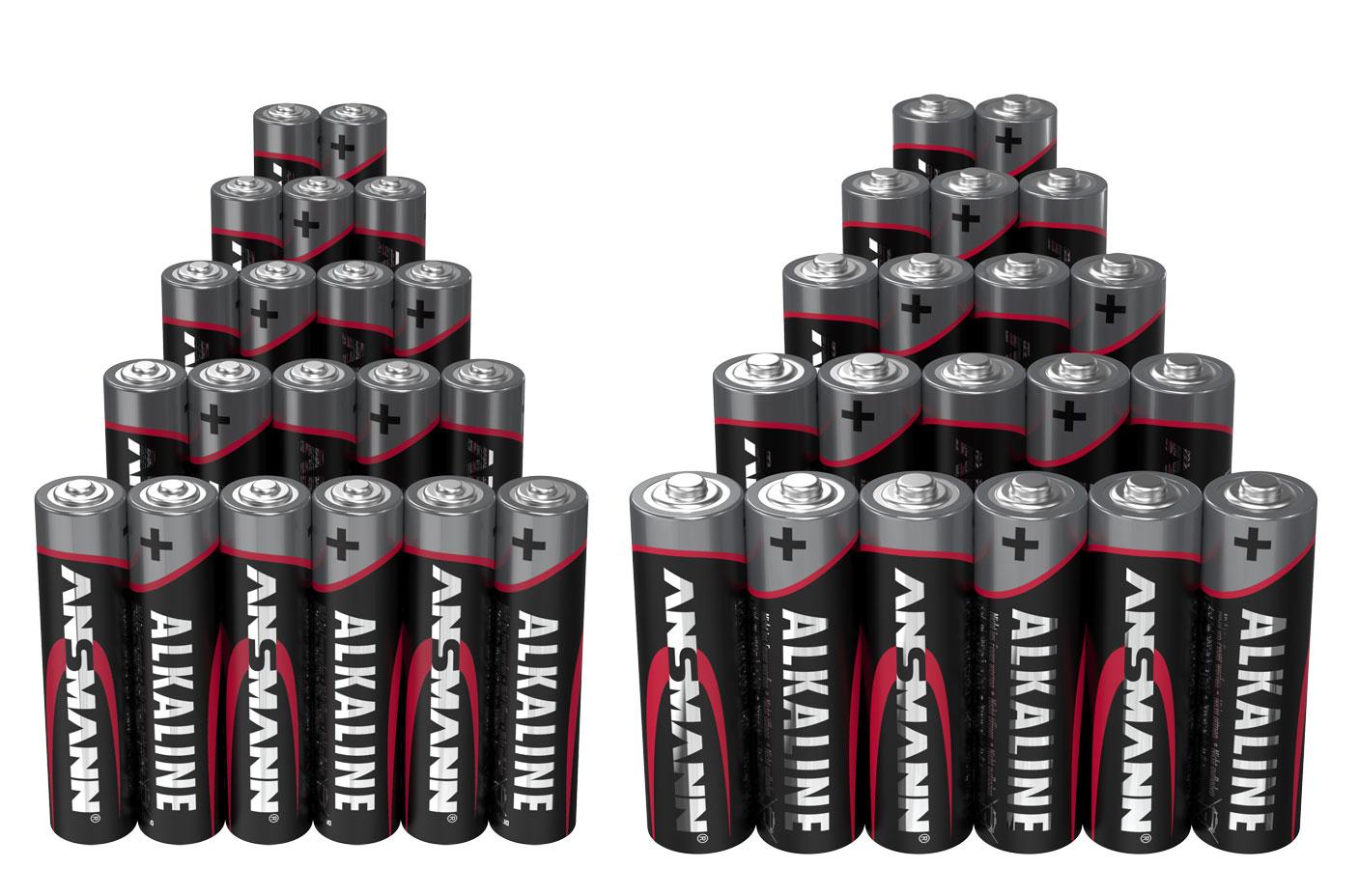 Ansmann Ansmann Alkaline Batterien - 40er Packs (F)