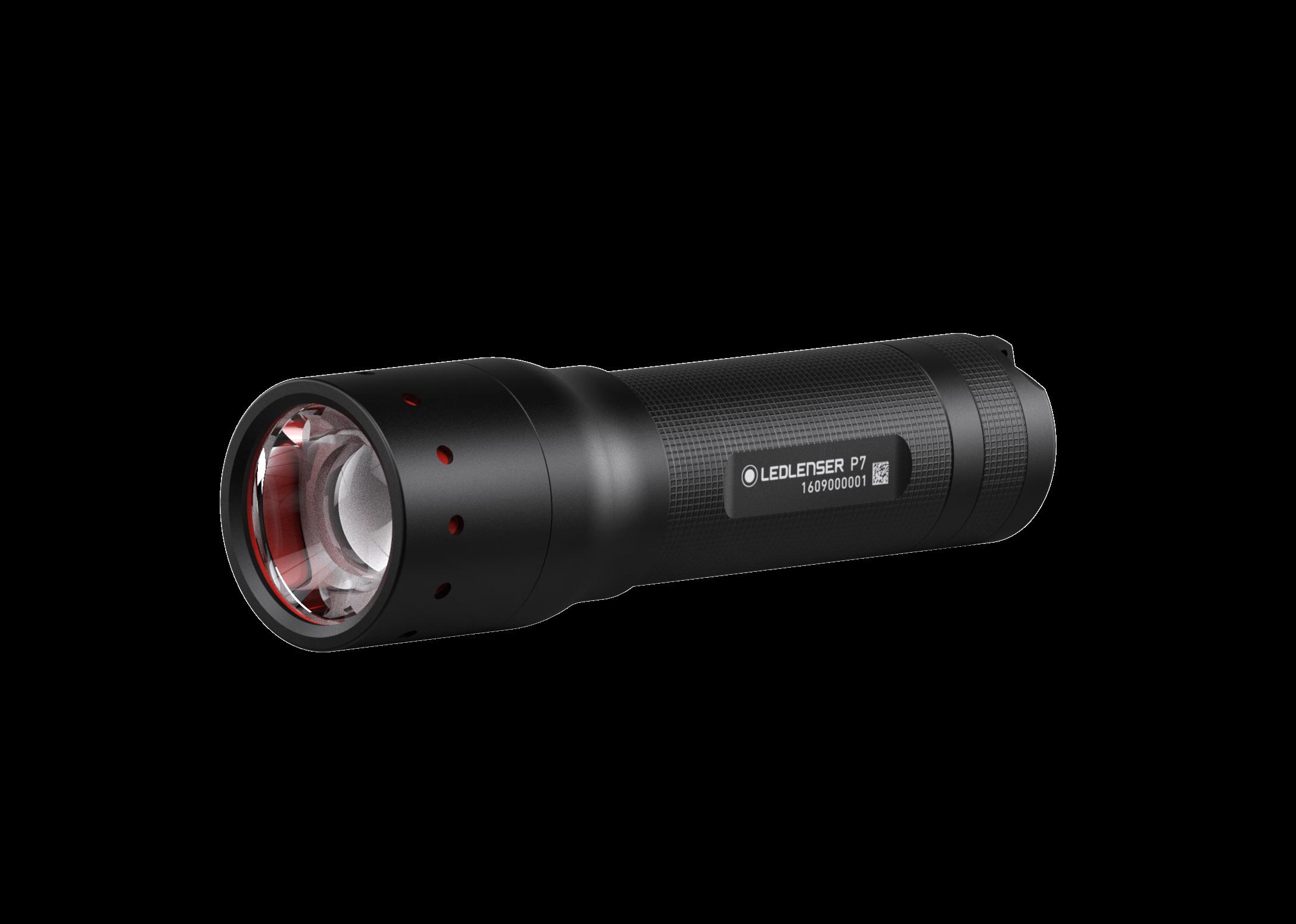 LED LENSER® Taschenlampe NEW P-Series P7 mit 450 Lumen und 300 m Leuchtweite