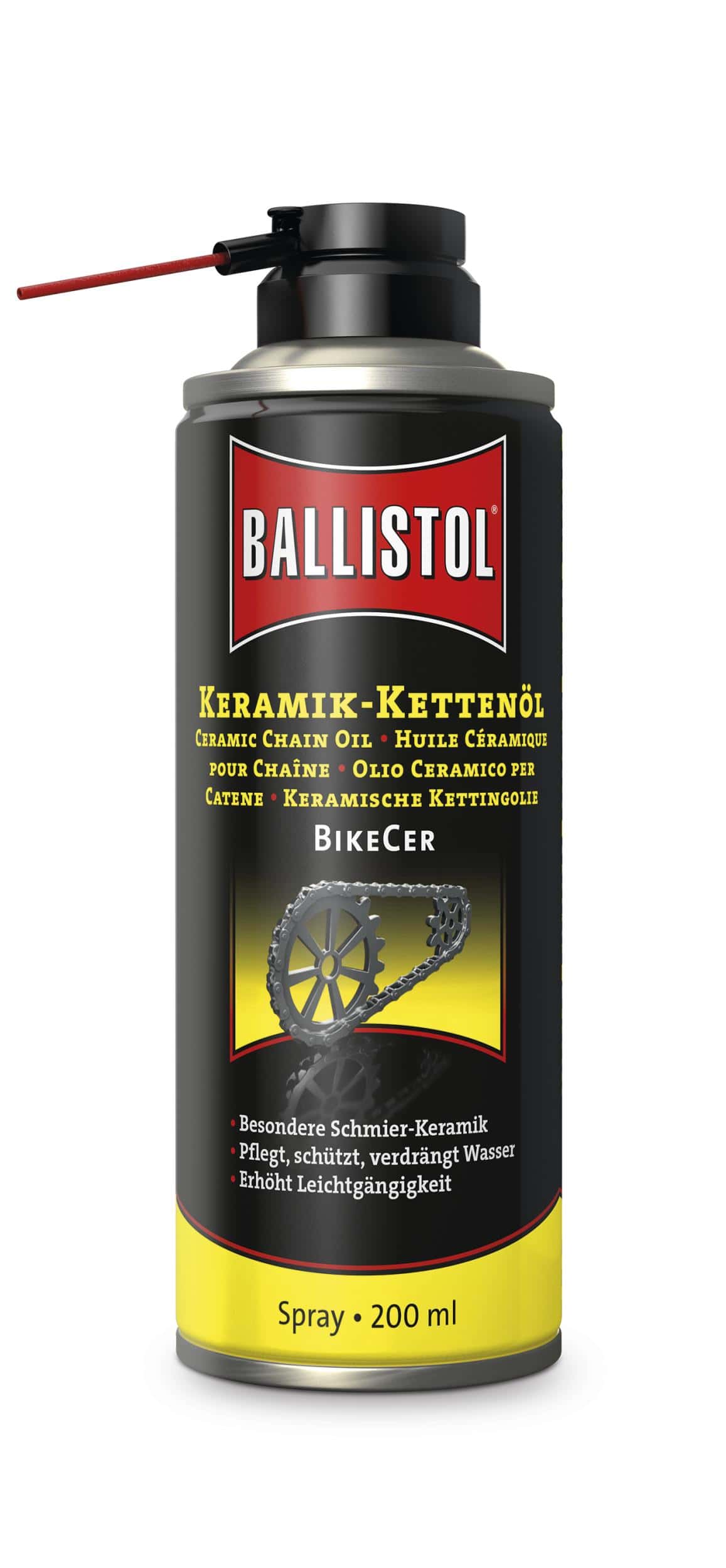 Ballistol Keramik Kettenöl "BikeCer" - 200 ml Spray