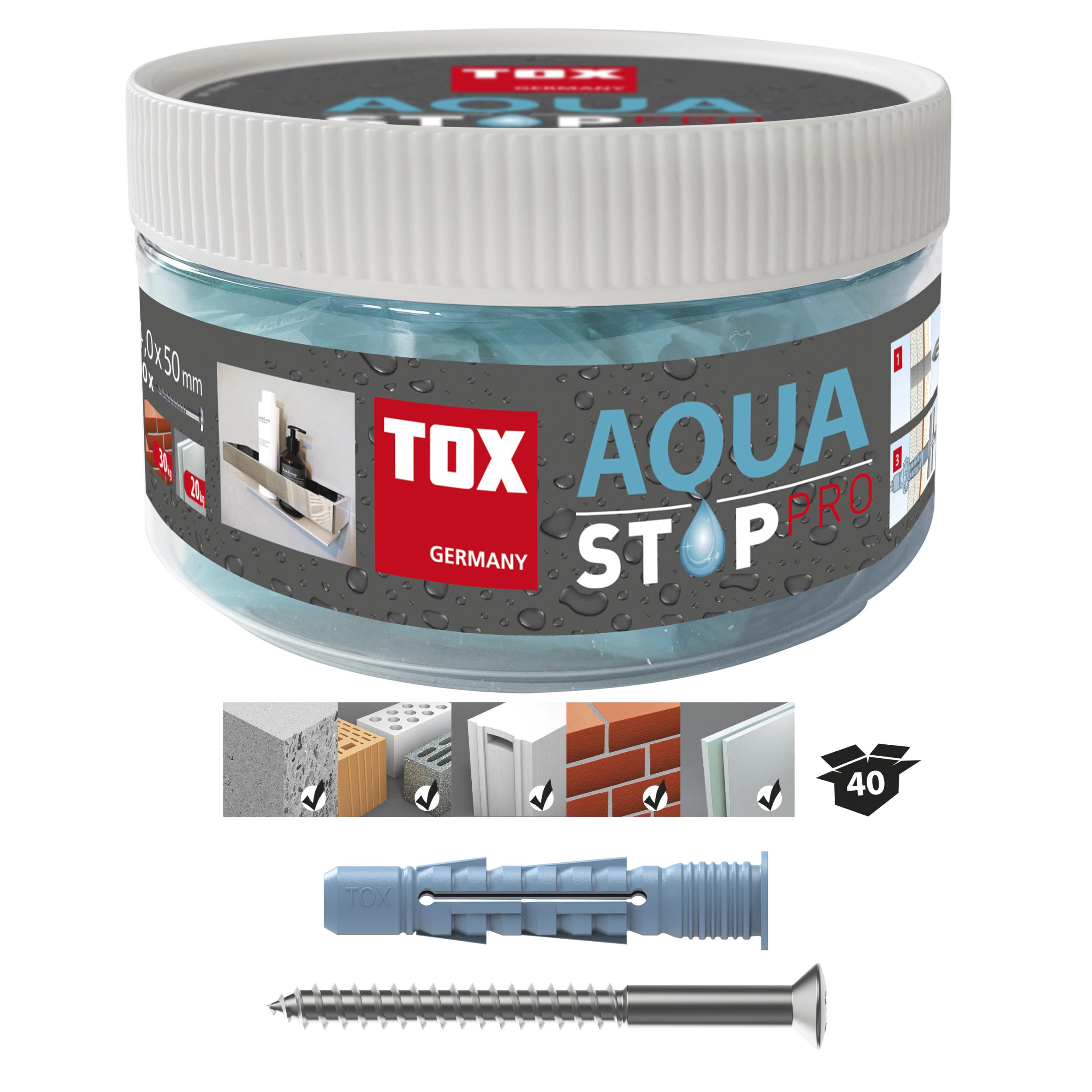 TOX Allzweckdübel Aqua Stop Pro - verschiedene Ausführungen