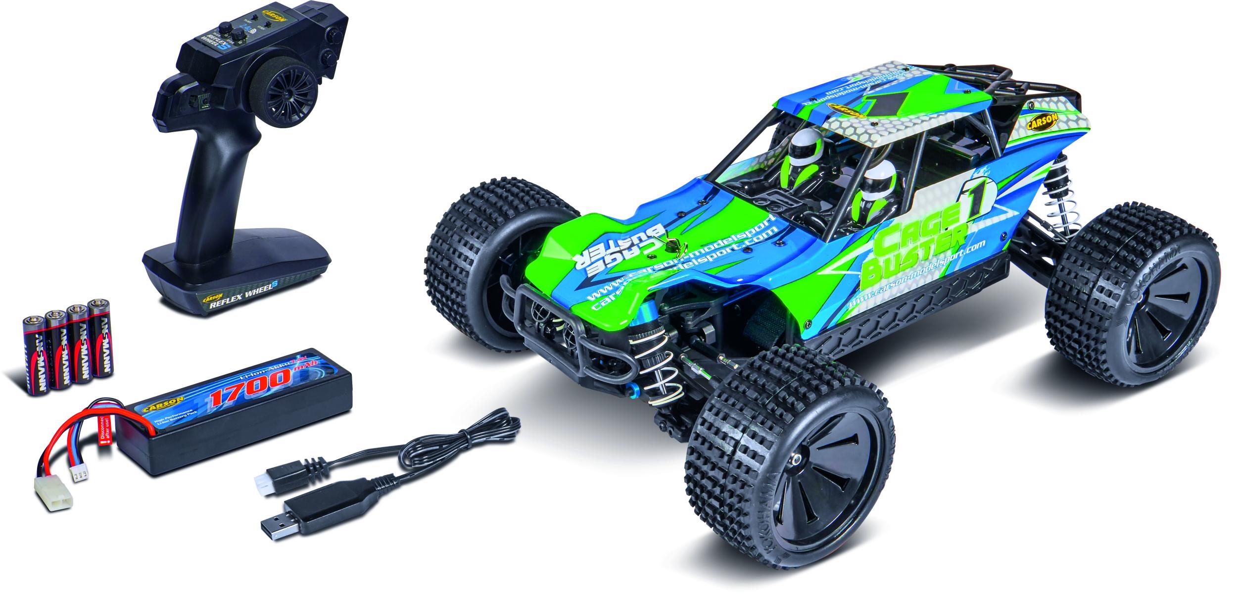 Carson 1:10 Cage Buster 4 WD 2.4GHz 100% RTR
