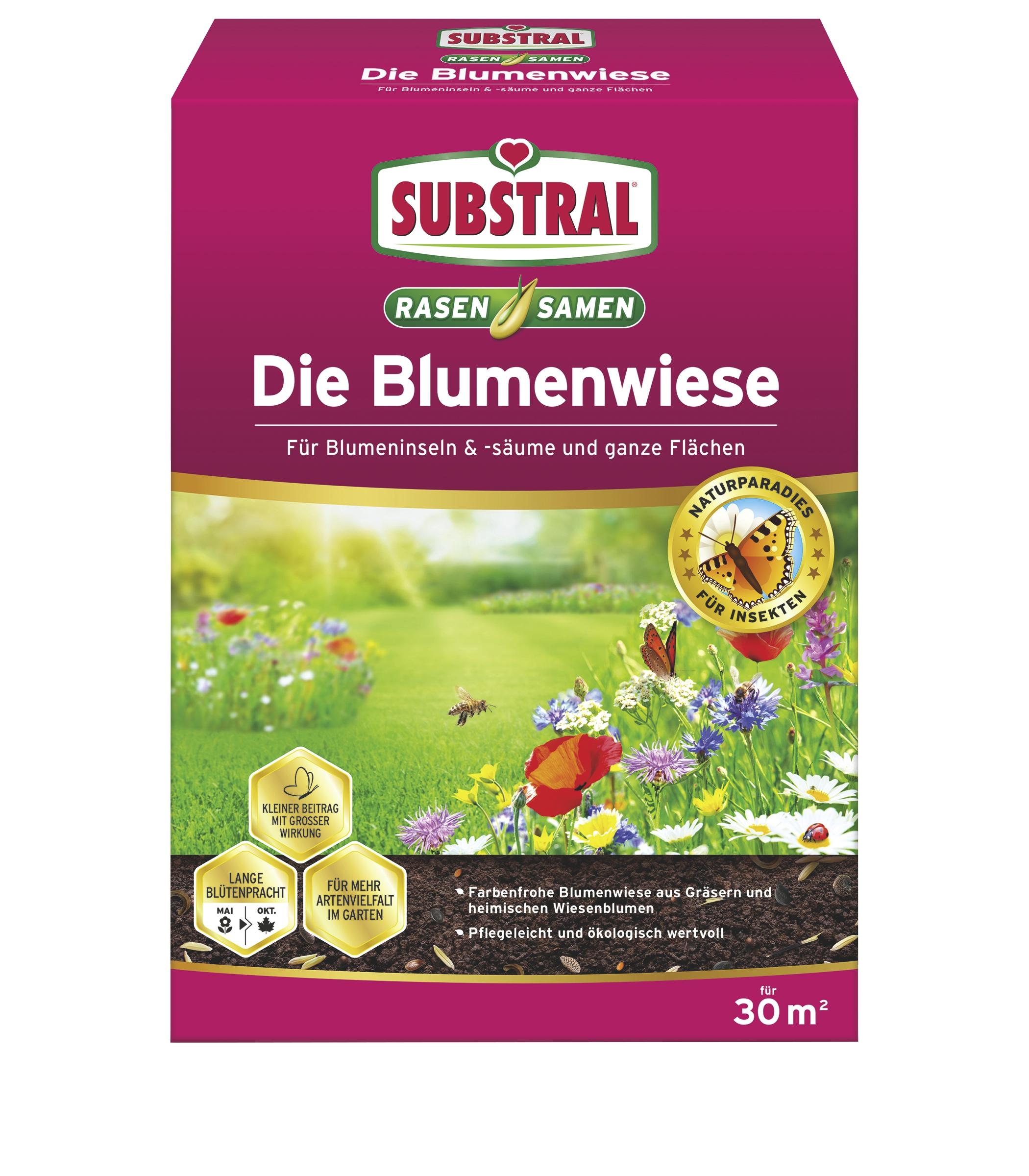 Substral Rasen- & Blumenwiesen Samen "Die Blumenwiese" - 300 g