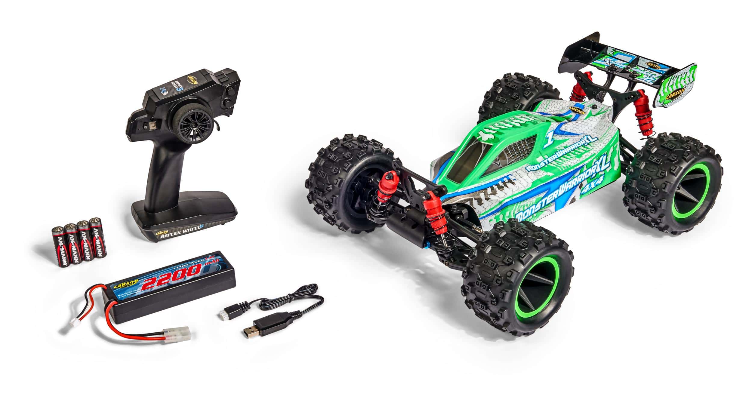 Carson Buggy X10 Monster Warrior XL 2.0 100 % RTR 1:10