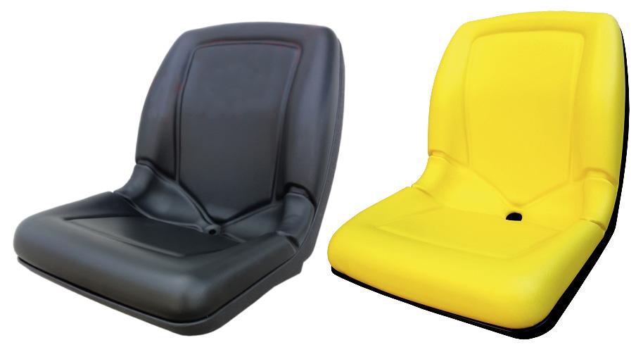 Sitzschale ST3, PVC, schwarz