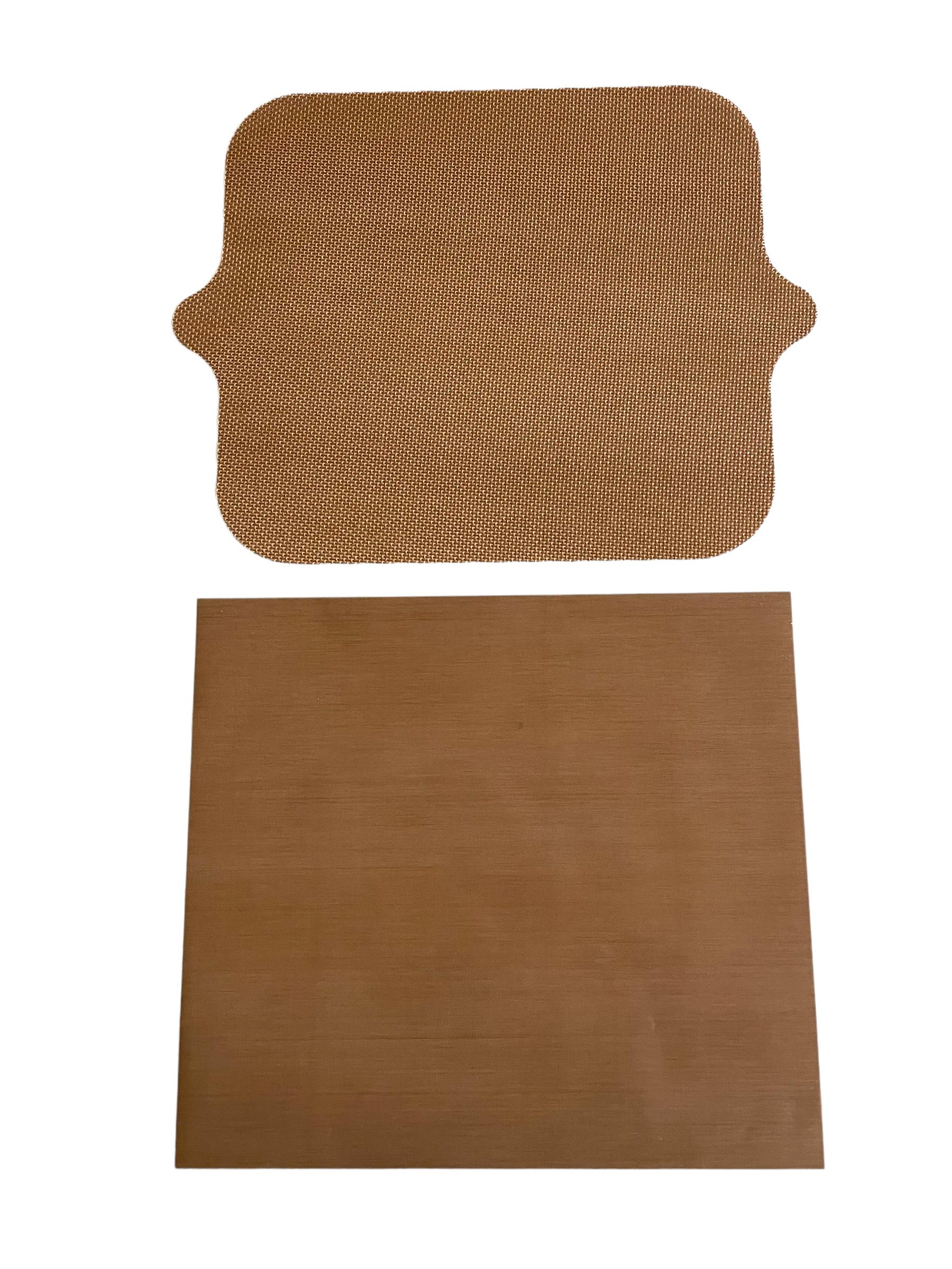 NoStik Heißluft-Fritteuse/Minibackofen Back- und Schutzfolie, 2-teilig 31 x 40/ 33 x 40 cm