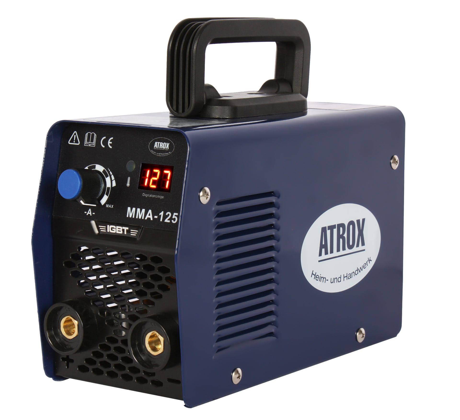 ATROX Inverter-Elektroden-Schweißgerät inklusive 4-teiligem Zubehör-Set