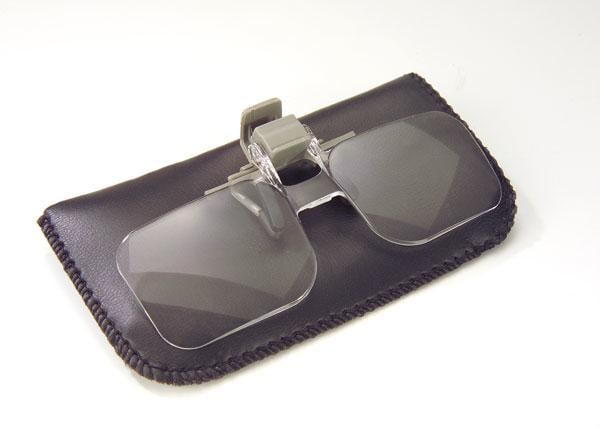 Westfalia Brillenlupenvorsatz mit 2-fach Vergrößerung mit Clip