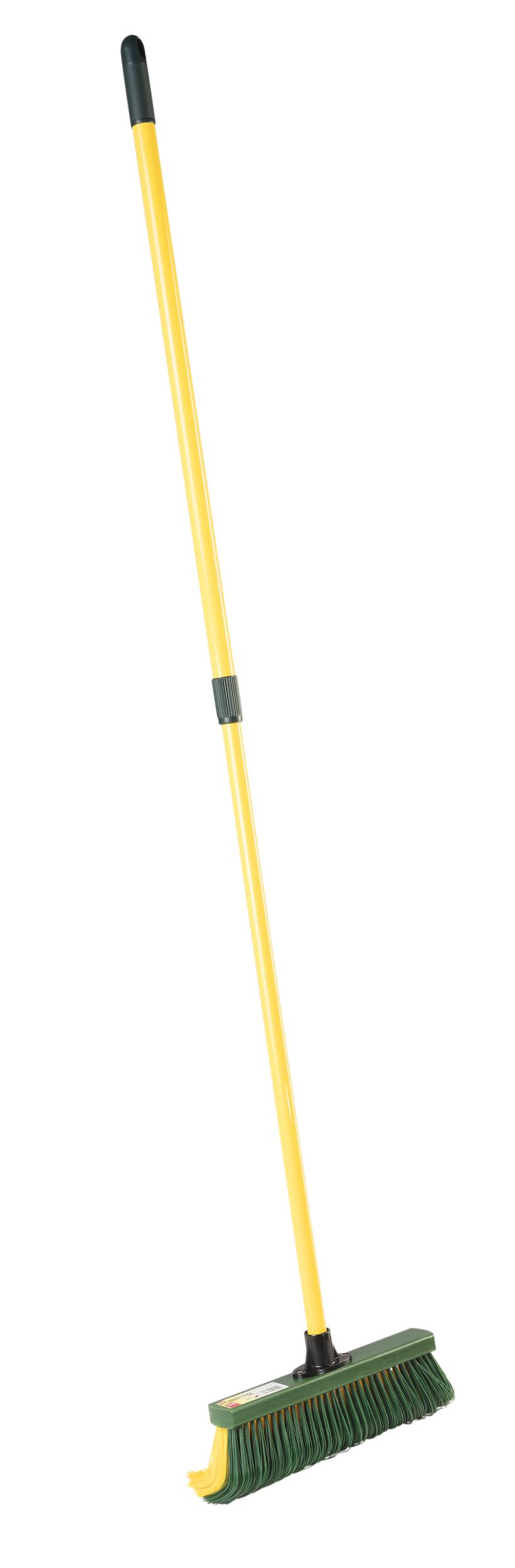 Steuber Krallenbesen mit Teleskopstiel, 35 cm breit