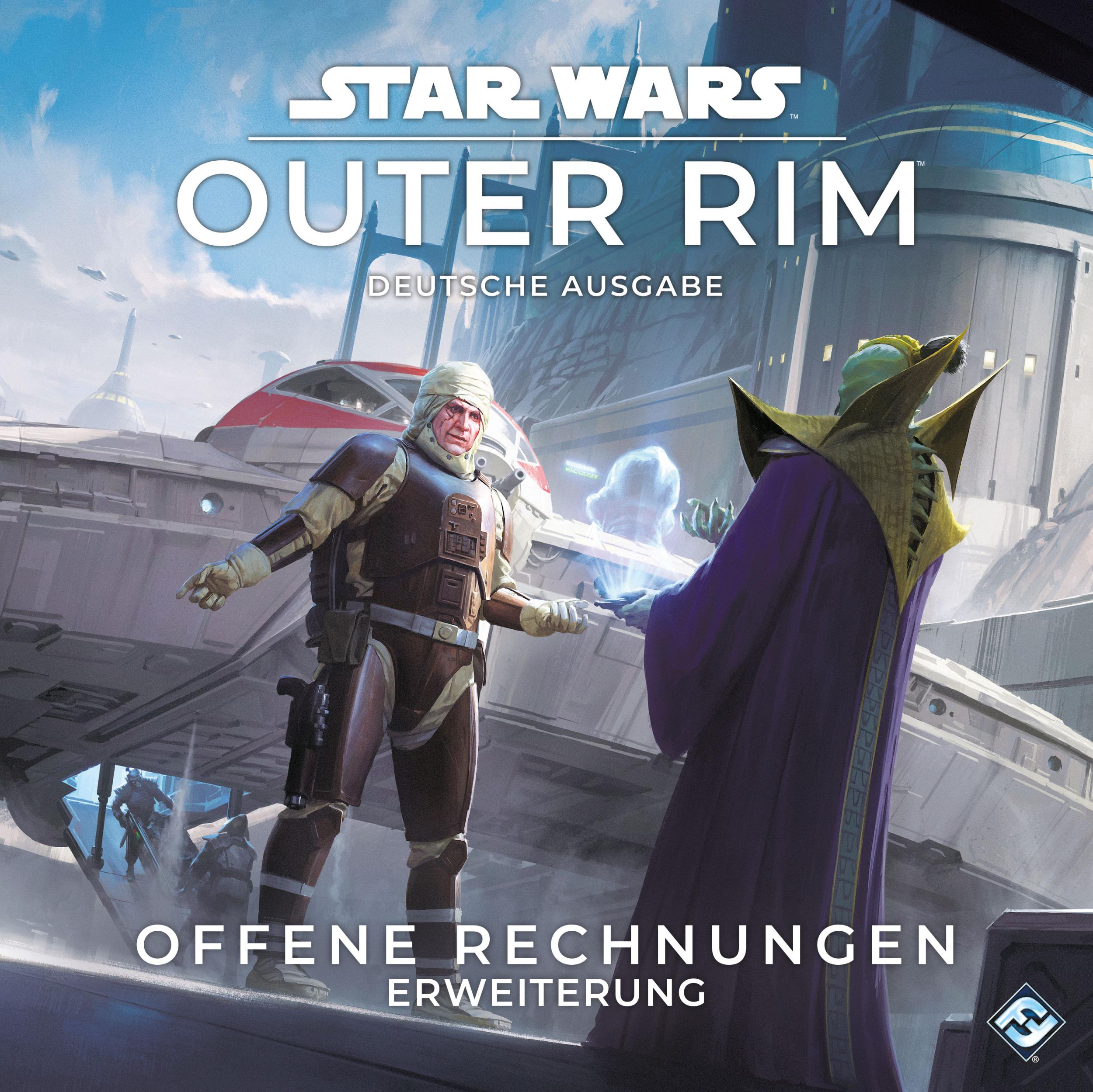 asmodee Gesellschaftsspiel Star Wars: Outer Rim Offene Rechnungen