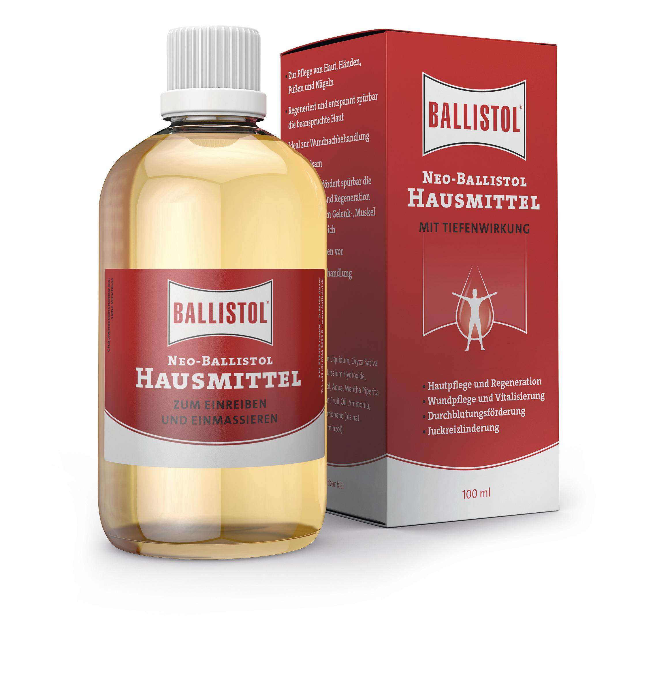 Ballistol NEO - Ballistol Hausmittel mit ätherischen Ölen, 100 ml