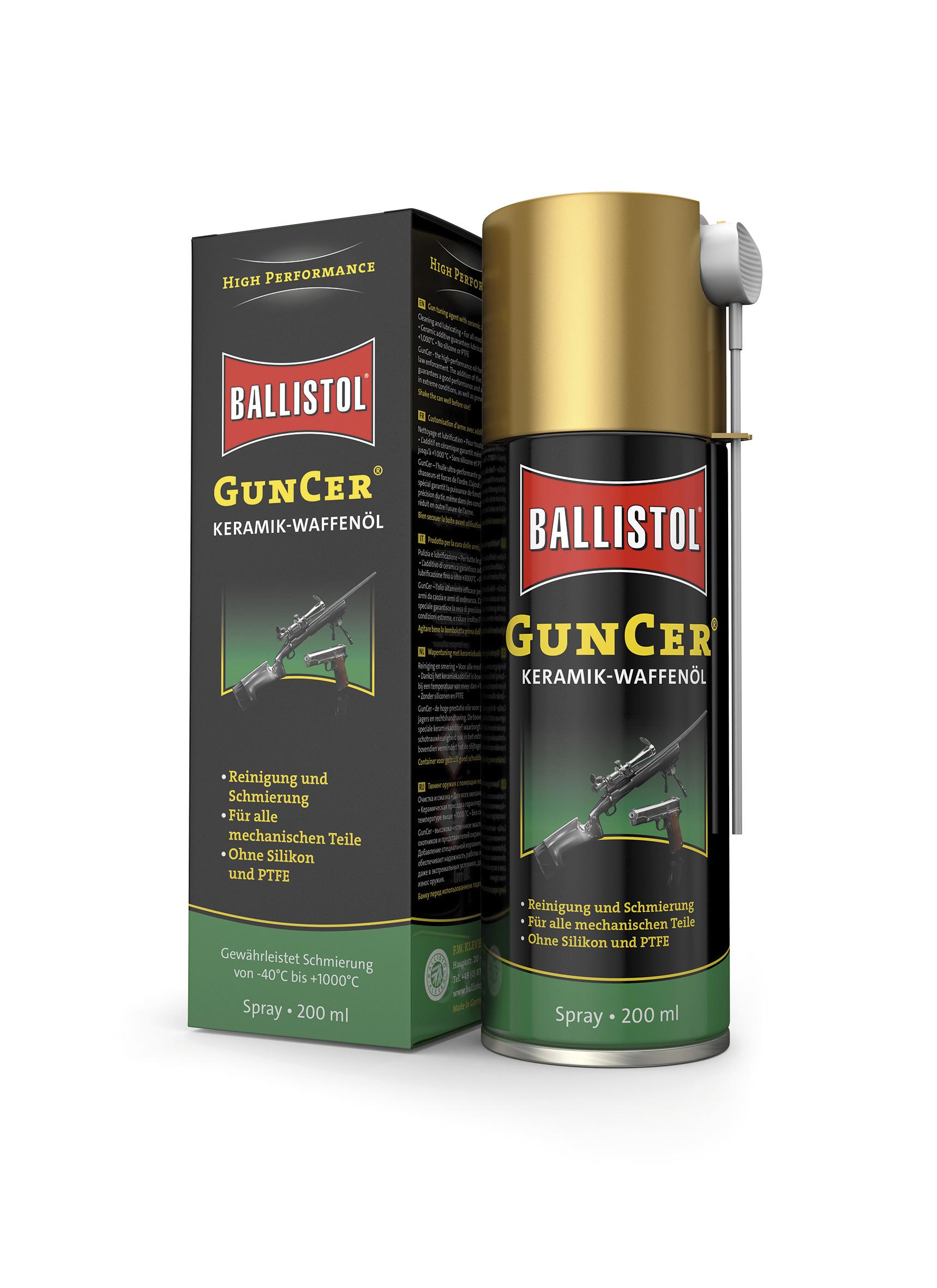 Ballistol Waffenöl Spray "GunCer", 200 ml